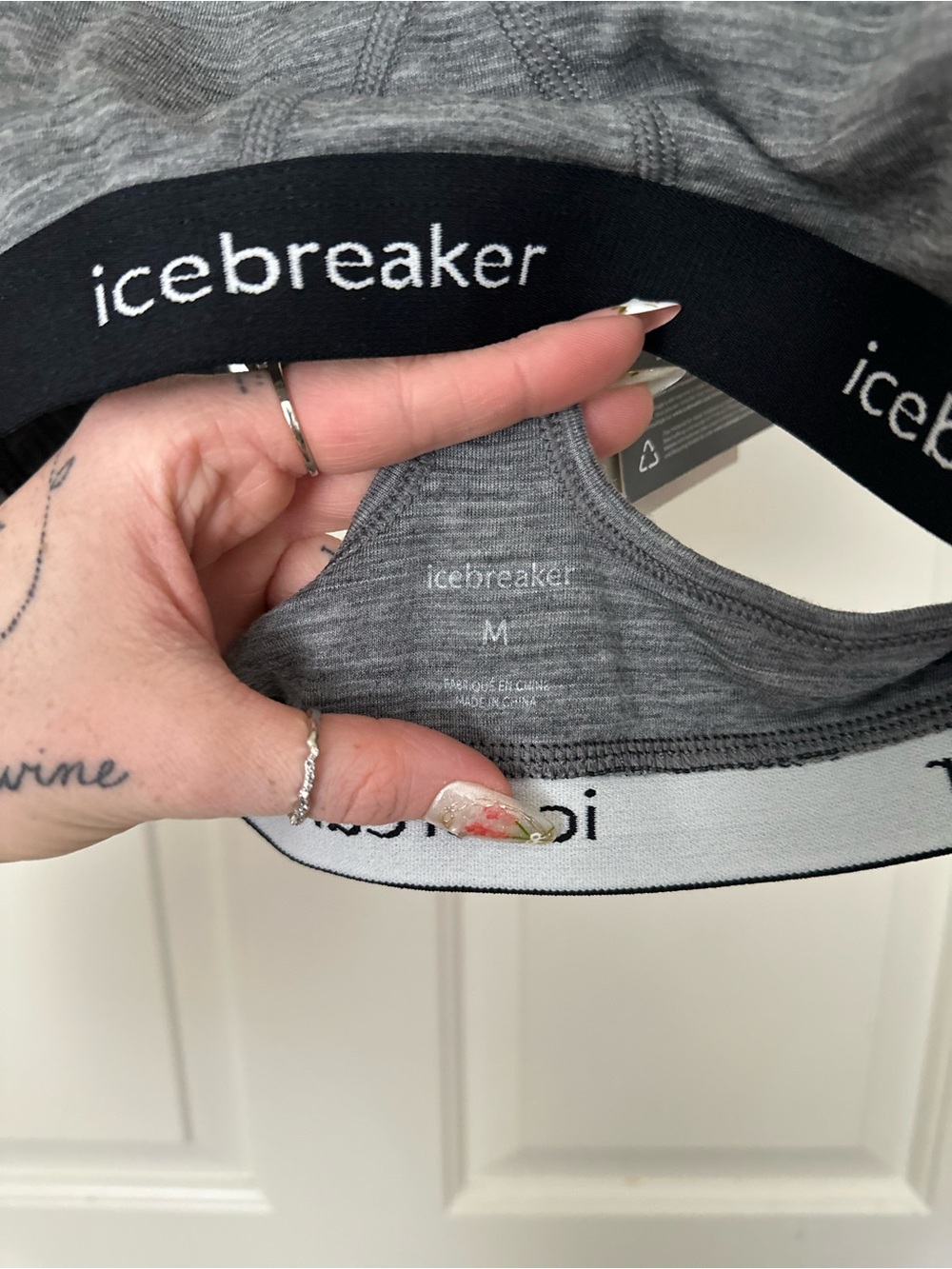 Icebreaker Sprite Racerback Bra - Picture 3 of 6